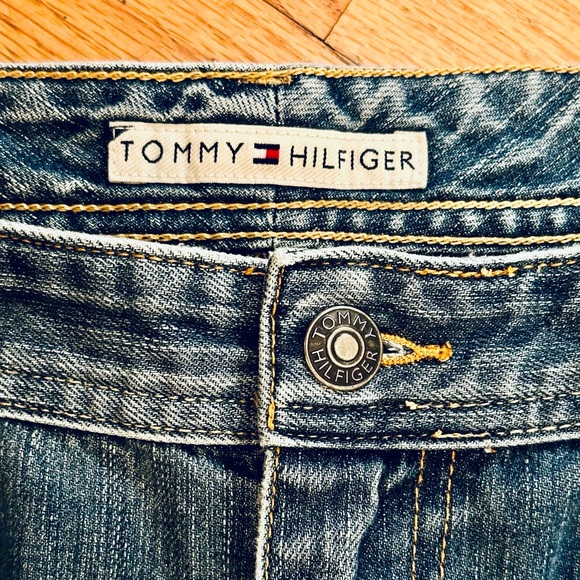 TOMMY HILFIGER - Women's Denim JEANS Sz 10 100%Cotton - Dark BLUE - Picture 3 of 12